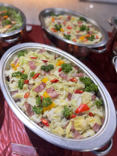 蒜香培根高麗菜