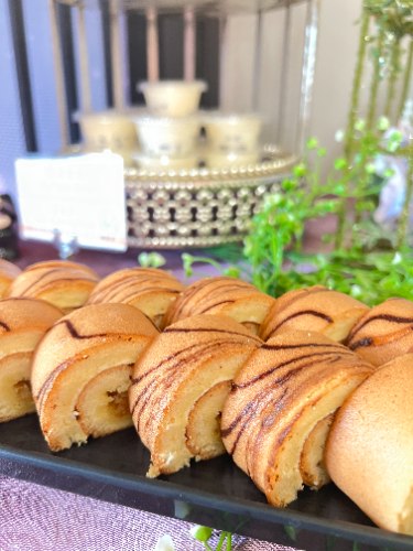 桔香木紋蛋糕(32個/盤)