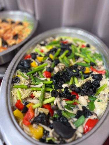 奶香義大利麵(蛋奶素)